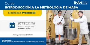 Introduccion metrologia de masa Abril