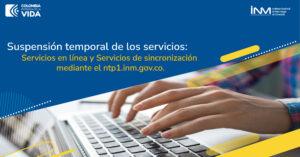 OIDT SERVICIOS TEMPORALMENTE FUERA DE SERVICIO