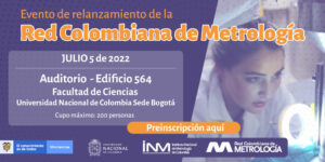 Red Colombiana de Metrología presenta su nueva estructura el próximo 5 de julio