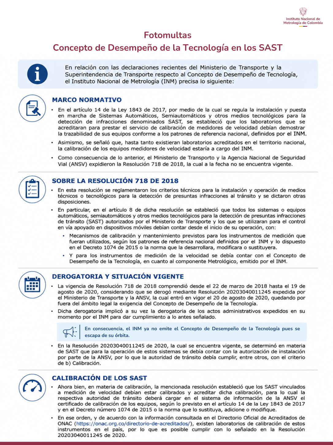 Fotomultas información INM